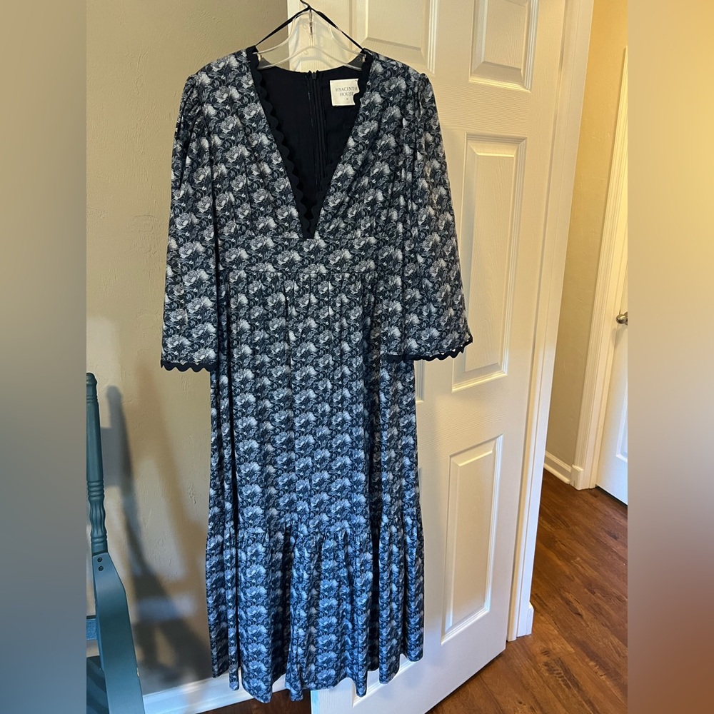 Women’s tuckernuck hyacinth house blue dress - Picture 4 of 5